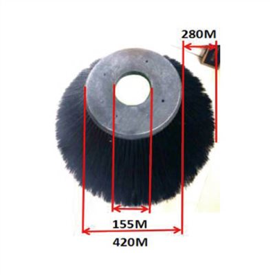 DISK BRUSH, MATERIAL: PA 0.8MM