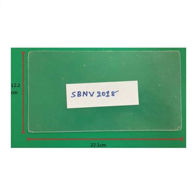 SBNV 2018     CUTTING MOULD FOR LENS, SIZE: W22.1cm x L12.2cm