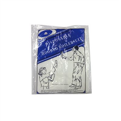 DISPOSABLE HOODED OVERALL