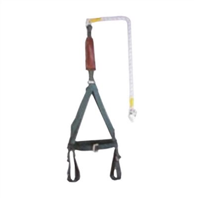 141059     PARACHUTE TYPE SAFETY HARNESS WITH EXTENDIBLE WEBBING LANYARD