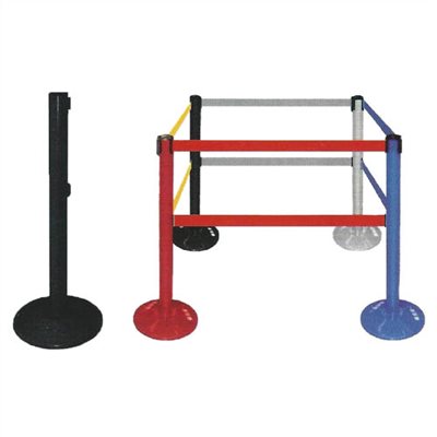 142533     4-WAY RETRACTABLE QUEUE STAND